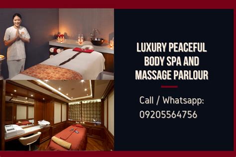 luxury peaceful body spa  massage parlour phone number