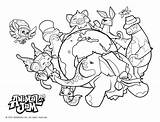 Jam Animal Coloring Pages Printable Animaljam Official sketch template
