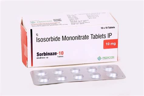 isosorbide mononitrate tablets  rs strip isosorbide mononitrate tablet  mumbai id