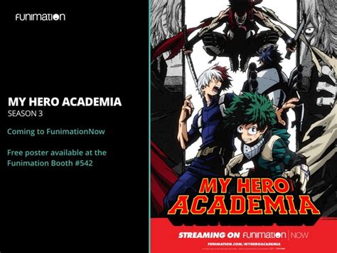 ny comic con 2017 funimation to stream my hero academia s third season anime herald
