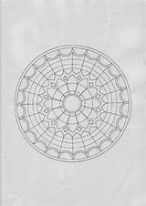 Coloring Mandala Pages Basic Mystic Fre sketch template