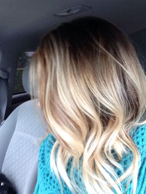 My Blonde Balayage Ombre Long Bob Thairapy Makeup Sex