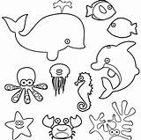 Sea Wecoloringpage Kidsartncraft Combining sketch template