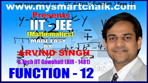 iit maths function page  youtube