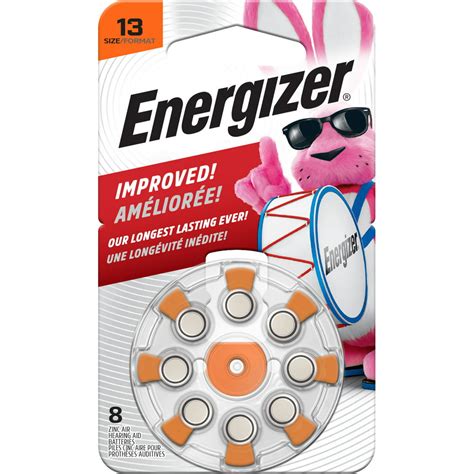 energizer hearing aid batteries size  orange tab  pack walmartcom walmartcom