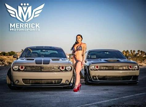 Dodge Challengers Muscle Cars Mustang Mopar Girl Car Show Girls