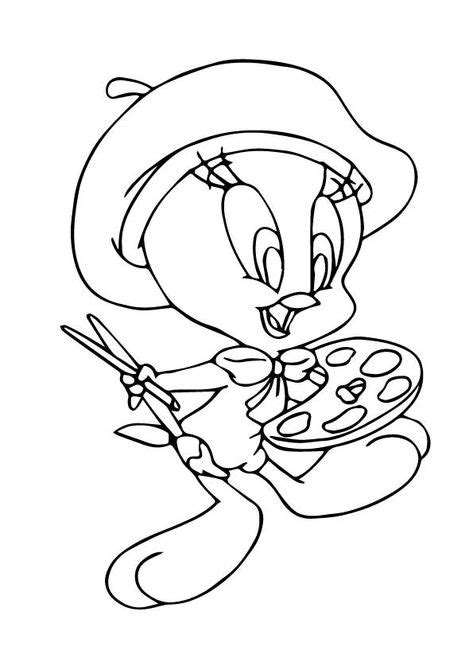 lovely tweety bird coloring pages  toddler  love bird