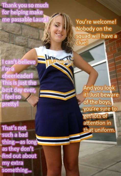 Image Result For Forced Feminization Captions Cheerleader