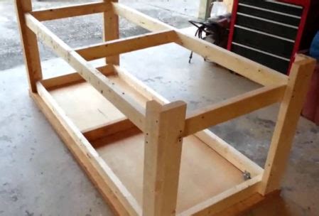 easy woodworking project plans  workbench  coffee