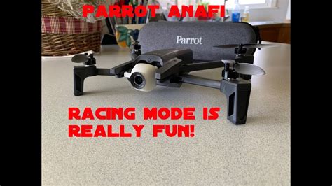 parrot anafi     racing mode youtube