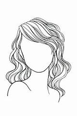 Haircut Wavy Faces Oprah Kose Lica Layers Ondulado Haare Naturally Pyramid Effect Midback Kreativ Cuts Rizo Tipove Frizura Modernih Oblike sketch template