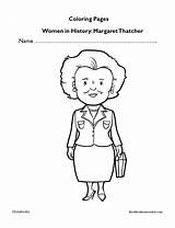 Thatcher Margaret Edumonitor sketch template