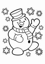 Kleurplaat Sneeuwpop Kerst Kleurplaten Colorat Cu Nieve Muñeco Schneemann Imprimir Malvorlage Planse Iarna Muneco Desen Sneeuwpoppen Fise Zapada Ausmalbild Fulgi sketch template