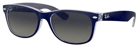 lunettes de soleil ray ban new wayfarer color mix small rb2132 6053 71