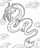 Dragon Chinese Pages sketch template