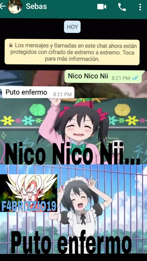 Nico Nico Nii Meme Subido Por F4brizzio005 Memedroid