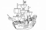 Ship Pirate Drawing Deviantart Boat Coloring Pages Pirates Getdrawings Clip Color sketch template