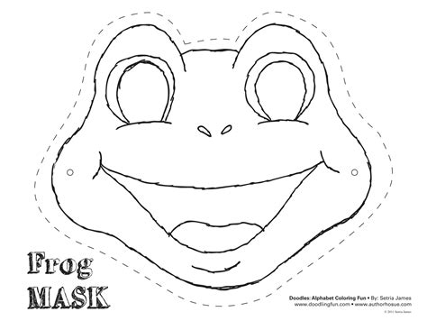 images  frog printable cut  simple frog template lily