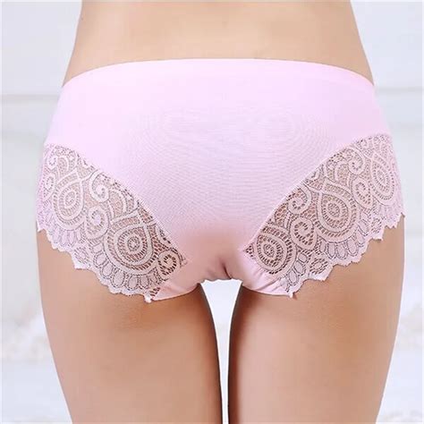 2017 new arrival women s sexy lace panties seamless panty briefs
