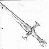 Coloring Sword Dagger Pages Cool Drawings Dnd Designlooter 1488 39kb sketch template