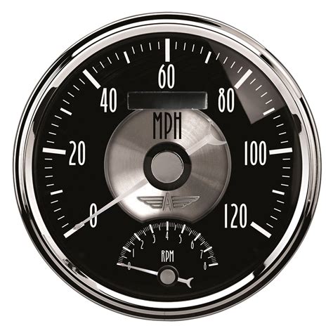auto meter  prestige black diamond series  tachometerspeedometer combo gauge