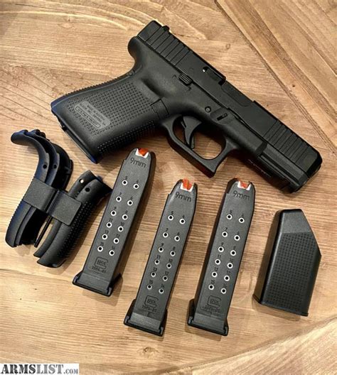 Armslist For Sale Glock 19 Gen 5 3 15rd Mags Front Serrations