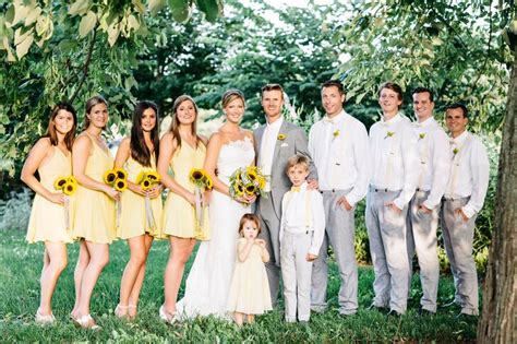 A Yellow Wedding At The Jewel Box In St Louis Missouri