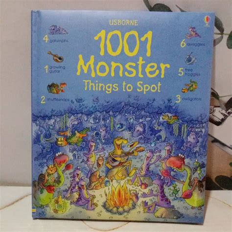 1001 Monster Things To Spot By Gillian Doherty Shopee Thailand