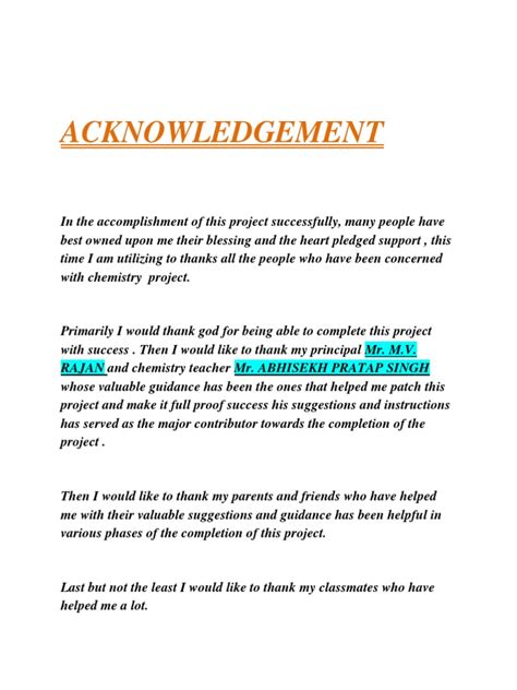 acknowledgement digestion physical sciences
