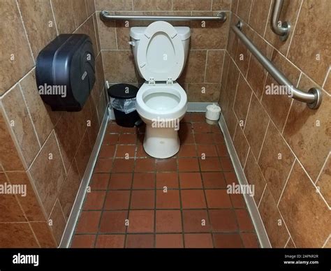 bathroom stall  res stock photography  images alamy