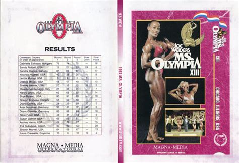 product catalogue gmv bodybuilding dvds male and female