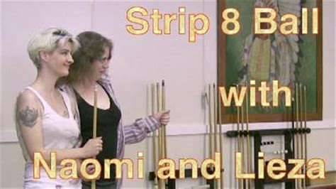 strip 8 ball with naomi and lieza lost bets productions clips4sale