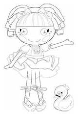 Lalaloopsy Fun Kids Coloring Lalaa Pages sketch template