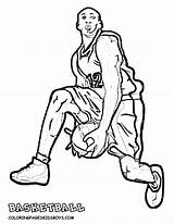 Coloring Basketball Pages Lebron James Shoes Jordan Michael Shoe Print Nba Player Players Drawings Dunk Drawing Kids Printable Color Dunking sketch template