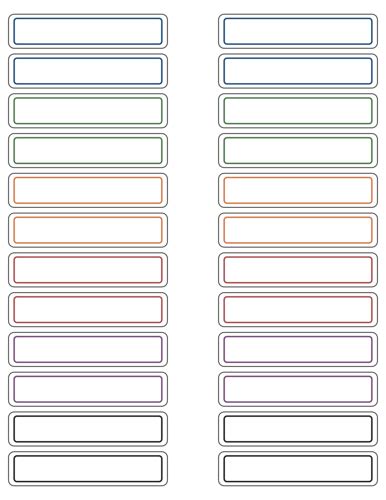 file label template   avery template  microsoft word