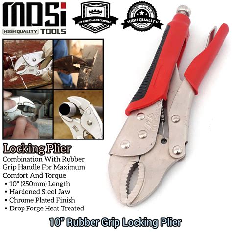 mdsi  super heavy duty rubber grip locking pliers  automotive