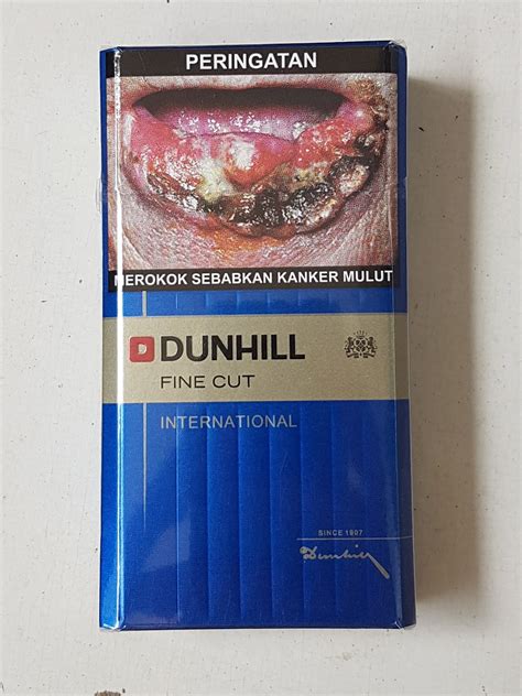 Dunhill Fine Cut International Biru, SPM Lights dengan