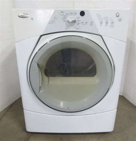whirlpool duet gas dryer   surface wear  working condition matches lot