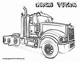 Coloring Truck Pages Wheeler Kenworth Trucks Tow Big Drawing Semi Cliparts Printable Mater Clipart Ford Cool Print Boys Cartoon Finest sketch template