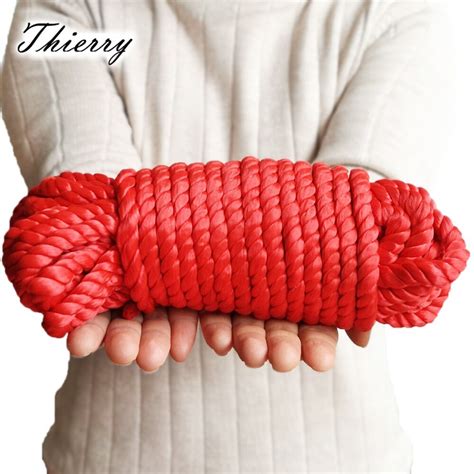thierry 5m 10m premium silky japanese bondage rope fetish sex toys for