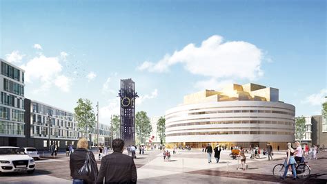 kiruna city hall henning larsen architects archdaily