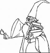 Coloring Merlin Sword Magician Sugar Stone Cartoon Pages Wecoloringpage sketch template
