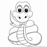 Coloring Pages Mamba Snake Getcolorings sketch template