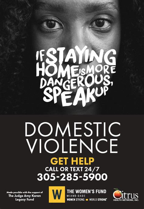 the women s fund miami dade launches domestic violence awareness campaign