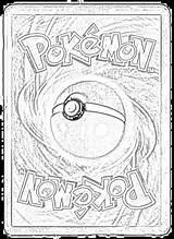 Pokemon Coloring Cards Pages Trading Card Downloadable Filminspector March Game Has sketch template