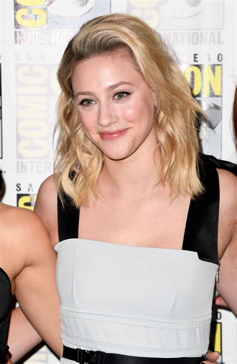 lili reinhart at riverdale photocall at comic con international in san