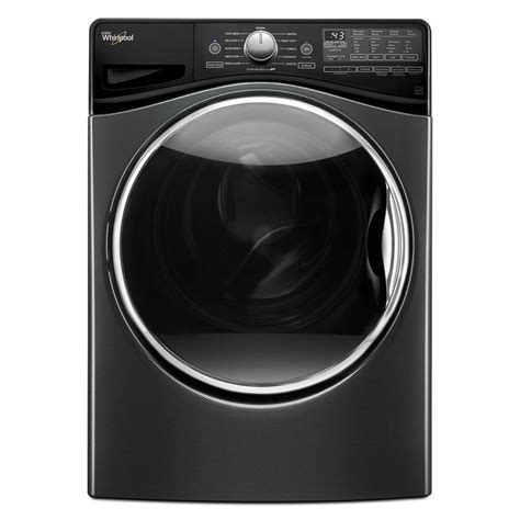shop whirlpool load   cu ft high efficiency stackable front load washer  steam cycle