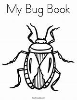 Bug Coloring Book Insect Pages Cricket Insects Drawing Beetle Color Twistynoodle Outline Template Books Noodle Kids Tracing Built California Usa sketch template