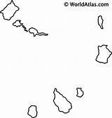 Cabo Kap Inseln Worldatlas sketch template