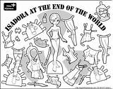 Coloring Apocalyptic Paper Mini Doll Maidens Printable Dolls 1200px 67kb 1500 End Maiden sketch template